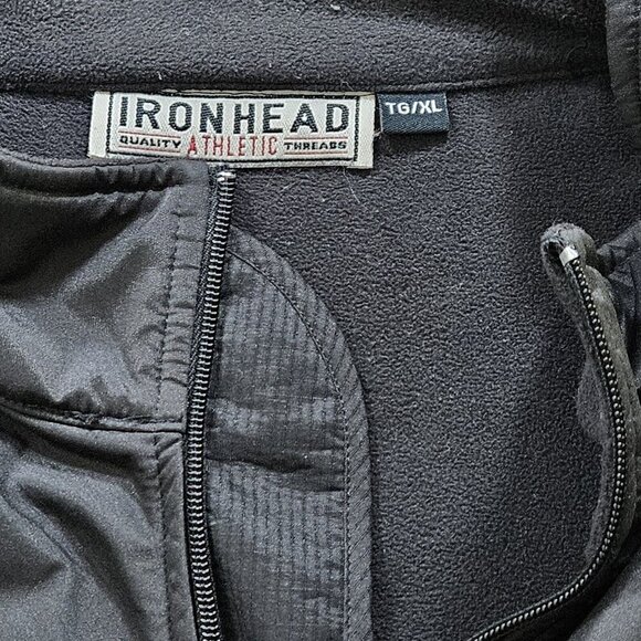 Ironhead Coors Light Silver Bullet Jacket Mens XL Black Fleece Lined Pockes VTG - Picture 4 of 16